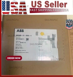 1pc ABB ACS580-01-09A5-4 frequency converter 3PH 4KW US Free TAX - Picture 1 of 1