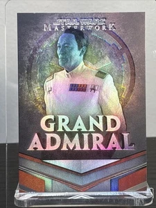 2025 Star Wars Masterwork Grand Admiral Thrawn Ahsoka hg-18 293/299 - Picture 1 of 3