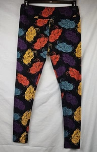NUEVO CON ETIQUETAS Lularoe Colorido Parche Calabaza Talla Alta y Curvilínea Leggings Otoño Arte Para Usar - Imagen 1 de 5
