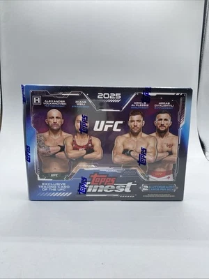 2025 Topps Finest UFC Factory Sealed Hobby Box - Image 1 of 3