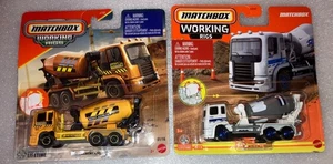 2025 MATCHBOX MBX REAL WORKING RIGS CEMENT KING HD SET - SAVE 5% GMC - Picture 1 of 4