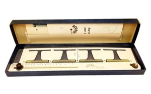 Vintage Hoyle Engineering Co ACU-ARC Ruler for Drawing Curves in Original Box - Picture 1 of 9