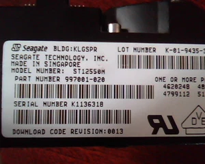 Hard Drive Disk SCSI Seagate Barracuda ST12550N 997001-020 K-01-9435-3 0013 - Picture 1 of 5