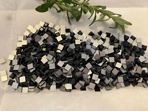 Swarovski #2400 Square Rhinestone JET 4mm Pack of 60 Craft - Picture 1 of 4