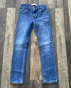 Levi's 510 blaue Skinny Jeans Gr. 14 REG. (W25 L26) Jeans Stretch Mid Rise - Bild 1 von 9
