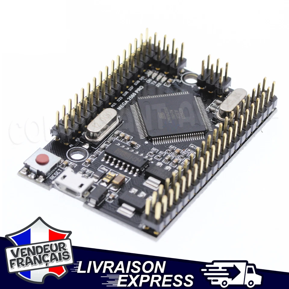 MEGA MEGA2560 PRO EXTRA MINI CH340G ATMEGA2560-16AU 2560 ARDUINO RASPBERRY [659] - Photo 1/1