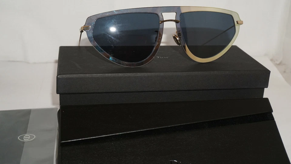 Dior Cateye Sunglasses Ultime 2 Lksa9 Gold 56mm
