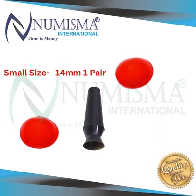 Protector ocular corneal de silicona (pequeño 14 mm) - Protector esclerótica ocular reutilizable Foto 1 de 4