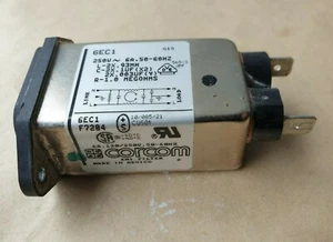 CORCOM 6EC1 F7284 EMI FILTER (r3s11.1b2) - Imagen 1 de 2