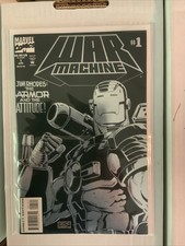 War Machine (1994) 1-4, 8-10, 14-25. HTF final issue. VF to VF+