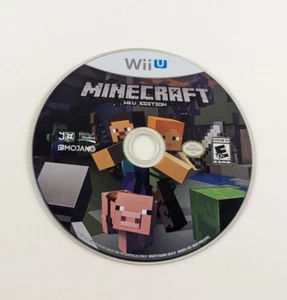 Minecraft Wii U Edition Nintendo Wii U Microsoft Studios 2016 Disc Only - Picture 1 of 1
