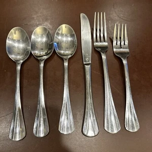 Gibson  Montiero flatware Bundle- 6 pc Set - Picture 1 of 3
