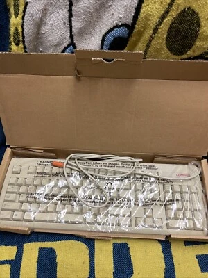 VINTAGE COMPAQ KEYBOARD 247430-001 WINDOWS PS2 KEYBOARD RARE TEST - Image 1 of 4