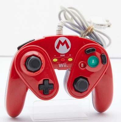 Nintendo NWA - Mario Wired Fight Pad For Nintendo Wii & Wii U (PDP) Tested Works - Image 1 of 4