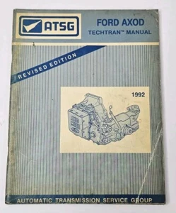 ATSG Transmission Service MANUAL Ford AXOD Transaxle Revised Edition - Imagen 1 de 3