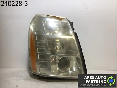 原始设备制造商 2007 凯迪拉克凯雷德车头灯右手乘客完整氙气 HID — 第 1/4 张图片