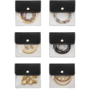 6PCS Light Luxury Ring Necklace Flap Pouch Jewelry Packaging  Candy - Afbeelding 1 van 8