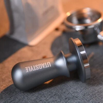 Espresso Tamper 58.5mm Spring-Loaded Stainless Steel Aluminum Handle - Imagem 1 de 4