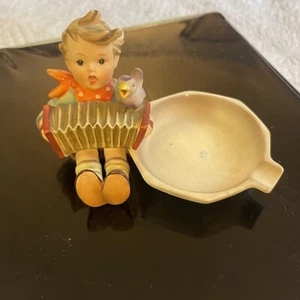 Vintage 1950s Hummel 114 Let's Sing Ashtray Figurine Full Bee TMK2 - Picture 1 of 7