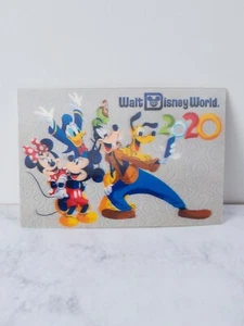 Walt Disney World 2020 Lenticular 3D Post Cards Mickey Mouse NEW - Picture 1 of 2