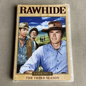 Rawhide: Third Season Volume 1 (DVD 1960 4-Disc Set) Western Eric Fleming 15 Eps - Picture 1 of 13