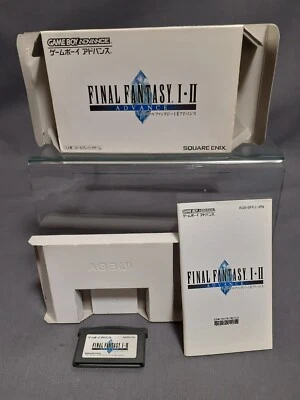 NINTENDO GAME BOY ADVANCE GBA FINAL FANTASY I-II FF1-2 ADVANCE JAPAN VERSION (C2 - Image 1 of 4
