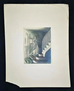 Oddities Picture Fred Thompson Art Company Portland Maine Vintage - Picture 1 of 7