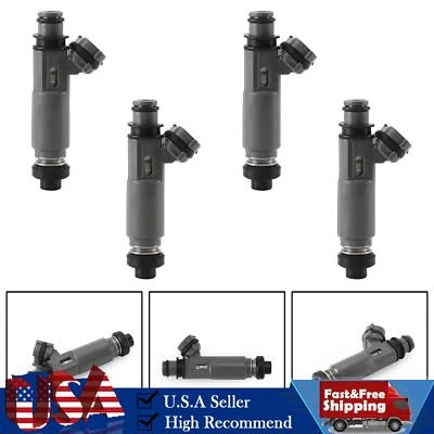 4PCS Fuel Injectors 195500-3110 fit Mazda Protege 1.5L 1997-1998 1.6L 1999-03 - Image 1 of 4