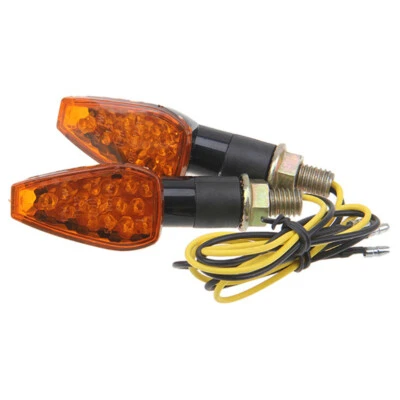 2X Motorcycle LED Turn Signal Lights for Yamaha YZF600R R6 R1 V Star 950 650 Foto 1 de 4