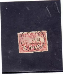 PORTUGAL VASCO da GAMA 5 REIS  (1898)    CANCEL SABROZA - Picture 1 of 1