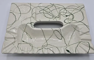 Vintage Mid Century Ceramic Ashtray Drink Holder - Picture 1 of 17