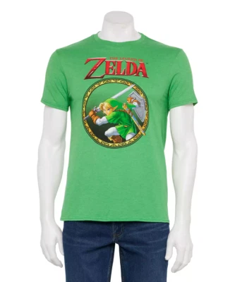 Camiseta THE LEGEND OF ZELDA Nintendo Para Hombre 2XL SMASH Tears of Kingdom Link NUEVA Foto 1 de 3