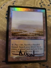 FOIL FLOODED STRAND Onslaught MP signed
