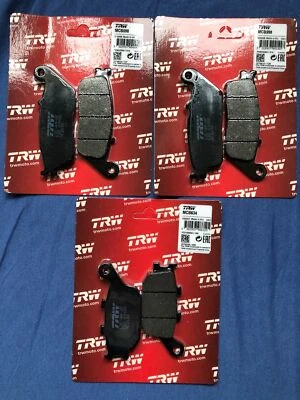 3X Lucas Bremsbeläge v+h MCB598 MCB634 für Honda CB600F Hornet Bj.2002-2006 PC36 - Bild 1 von 3