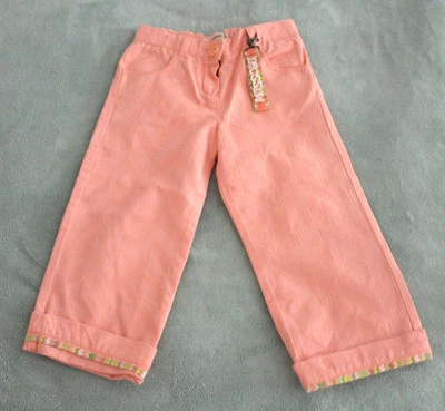 Pantalones de mezclilla Missoni auténticos para bebé niña coral (talla 2 años) nuevos con etiquetas Foto 1 de 4