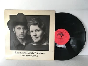 Robin And Linda Williams - Close As We Can Get - Flying Fish Records (1984) LP - Picture 1 of 2