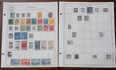 VENEZUELA - 相册页上大量邮票 - 二手 & MH - #961 — 第 1/4 张图片
