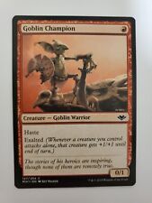 MTG Magic The Gathering Card Goblin Champion Creature Goblin Warrior Red Modern 