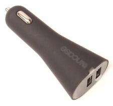 Dual 2 USB to Car Cigarette Lighter Socket Adapter Output 5V 1A for Cellphones