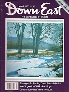 Down East Maine Magazine 1980 March Hooked Rugs/Rockland Tugboat/Veazie - Picture 1 of 3