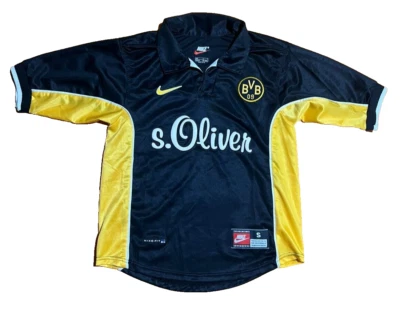 Borussia Dortmund BVB Trikot Gr. 128-140 "S" für Kinder S.Oliver Nike - Bild 1 von 4