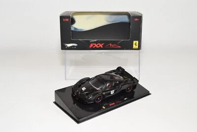 B20 1:43 HOTWHEELS N5591 FERRARI FXX RALLY MICHAEL SCHUMACHER NERO NUOVO CON ... - Immagine 1 di 4