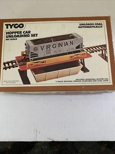 Tyco HO Train Hopper Car Unloading Set NO.862 - Orginal Box - Imagen 1 de 6