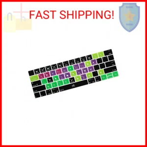 HRH Ableton Live Shortcuts Hotkey Silicone Keyboard Cover Skin for MacBook Pro w - Picture 1 of 2