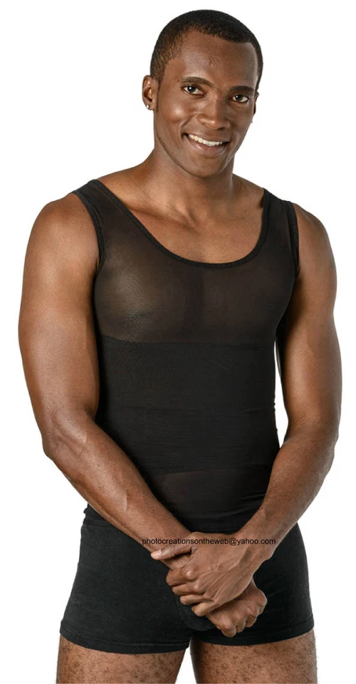 ¡NUEVO! ARDYSS ABDOMEN HOMBRE~FABRICANTE DE MAGIA CORPORAL~CAMISETA CINTURA CEÑIDO MODELADOR $149. Foto 1 de 4