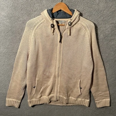 Ted Baker London Sudadera con Capucha/Cárdigan Cremallera Completa con Cordón Para Hombre Talla 6 Beige Foto 1 de 4