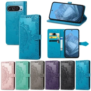 Case for Google Pixel 10 Pro XL 9 8 7 6 9A Wallet Flip Leather Stand Phone Cover - Picture 1 of 18