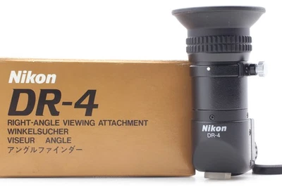 [N MINT in Box] Nikon DR-4 Right Angle Attachment Viewfinder Nikon F From JAPAN - Image 1 of 4