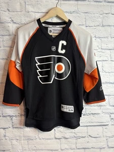 Reebok Philadelphia Flyers Mike Richards Trikot Jugend Größe S/M NHL Hockey Lesen - Bild 1 von 15