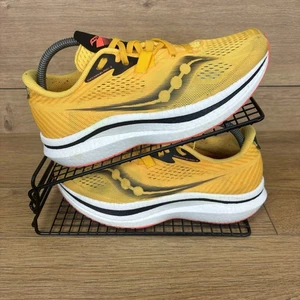 Saucony Damenschuhe Größe UK 7 Endorphin Pro 2 Laufen Fitness gelb Mesh Turnschuhe - Bild 1 von 12